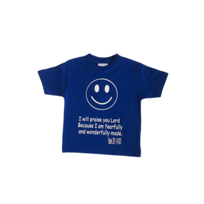 Fearfully and Wonderfully made Kids T-shirt