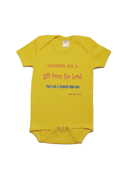 Children Are a Gift From God Onesie