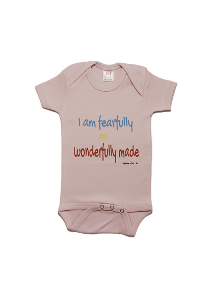 Fearfully and Wonderfully Made Onesie