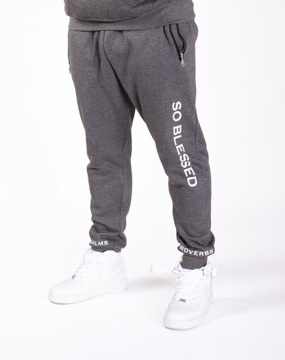 Men's SO BLESSED fitted jogger